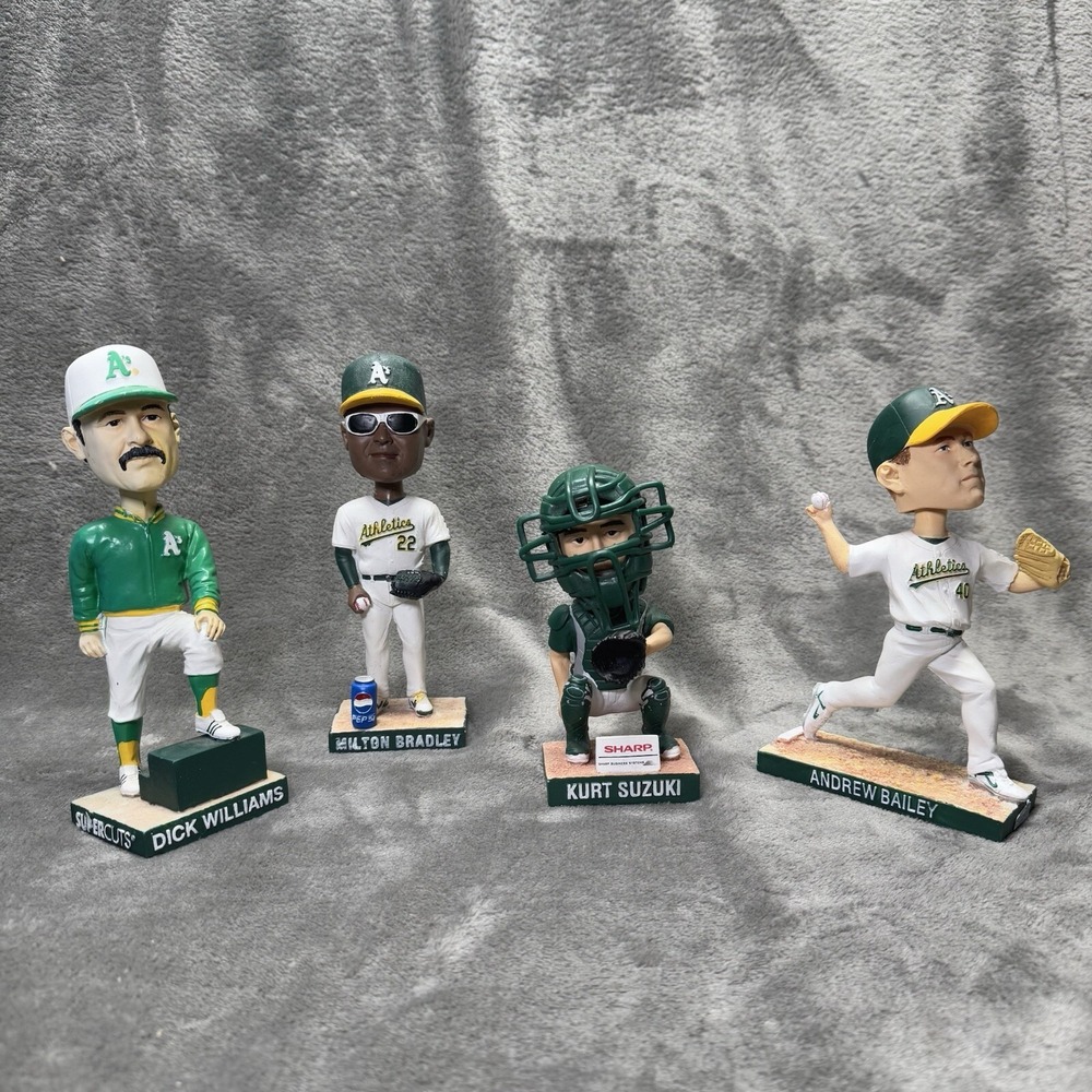 Oakland A's Bobblehead Lot Game Give Giveaway 2008-2010